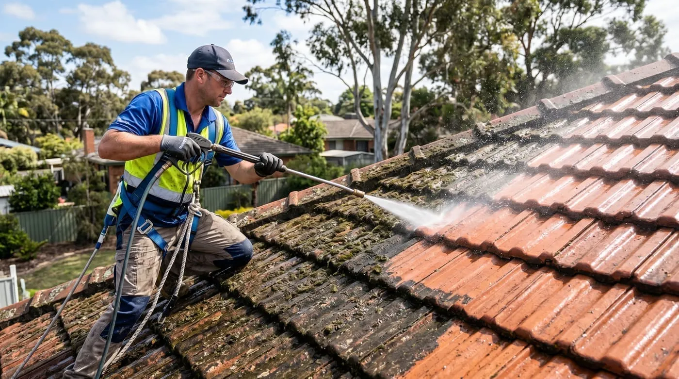 Roof Cleaning work by Darling Downs Roofing in Toowoomba